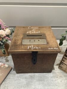 Urne mariage location événement décoration accessoire